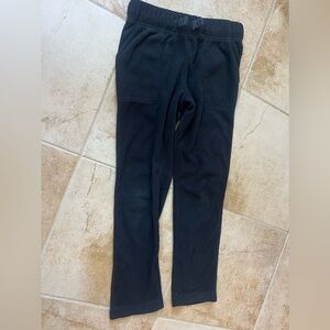 Oshkosh Size 7 Soft Casual Boys’ Black Pants with Functional Drawstring Waist